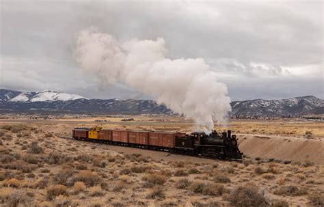 Nevada Northern 40 der NNRY zwischen East Ely und Hiline Junction