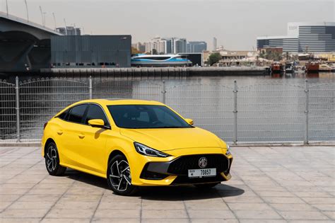 Rent MG GT Yellow in Dubai - Sedan - Octane.Rent