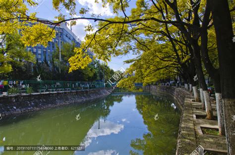 飒爽金秋之昆明,溪流河流,自然风景,摄影,汇图网www.huitu.com