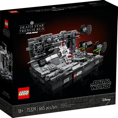 LEGO 75329 Star Wars Death Star Trench Run Diorama ( 665 Pieces ) — Toycra