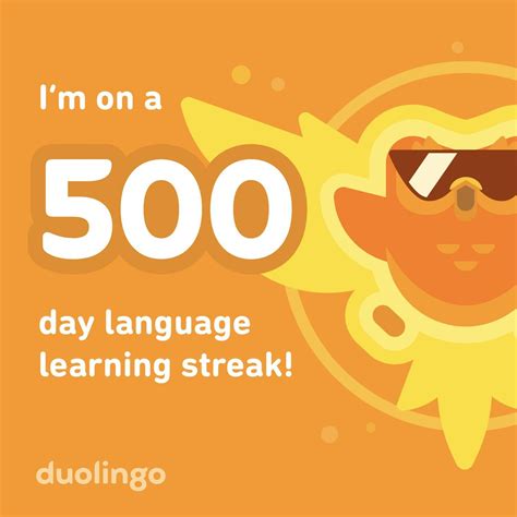 Started Spanish on Duolingo 500 days ago, never skipped a day or used ...