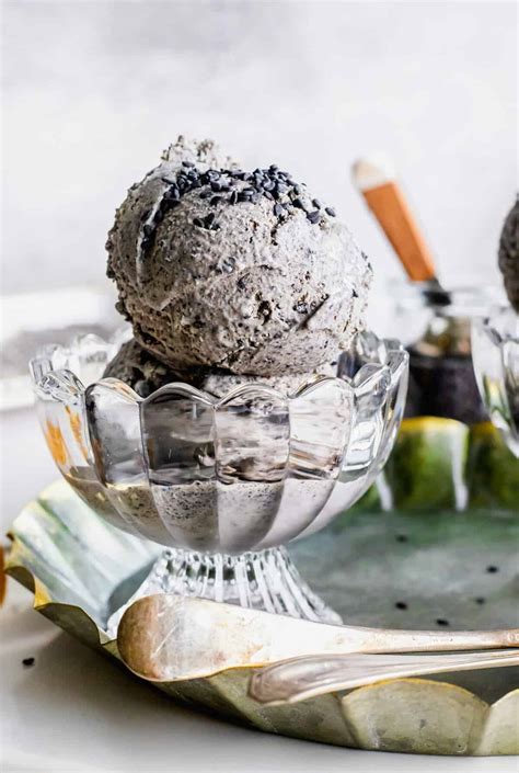 Black Sesame Ice Cream | Table for Two® by Julie Chiou