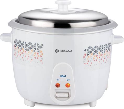 BAJAJ RCX 1.8 DLX Electric Rice Cooker Price in India - Buy BAJAJ RCX 1 ...