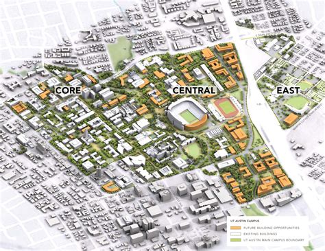 University Of Texas At Austin Campus Map