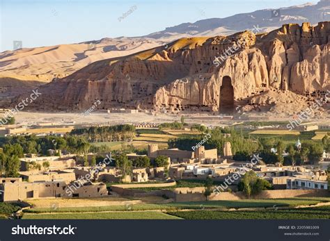 Afghanistan Bamiyan Bamian Bamyan Cultural Landscape Stock Photo ...