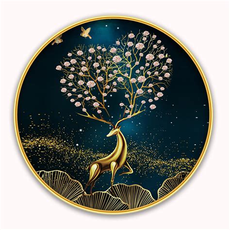 Dharvika Innovations Deer 3d Scenery photo frame for wall decoration ...