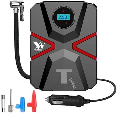 GoMechanic Digital Tyre Inflator for Car - 150 psi, 12V DC Portable Air ...