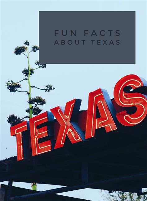 Texas Fun Facts