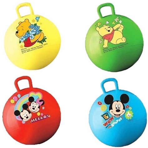 Wishbone Inflatable Sit and Bounce Rubber Bubble Hop Ball for Kids ...