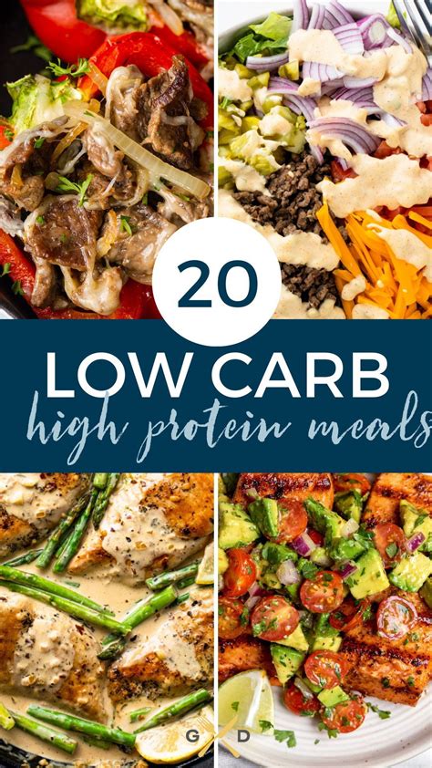 33 low carb high protein meals – Artofit