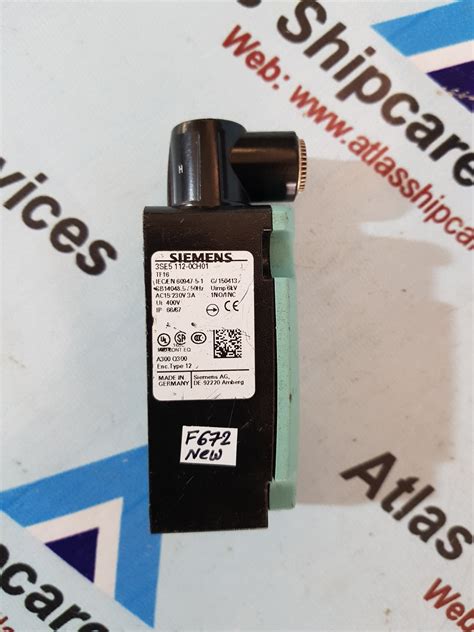 Siemens 3SE5 112-0CH01 Limit Switch – Atlas Shipcare Services