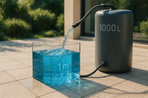 ᐅ Convertisseur de litres en m3 : tableau de conversion & calcul - MA ...