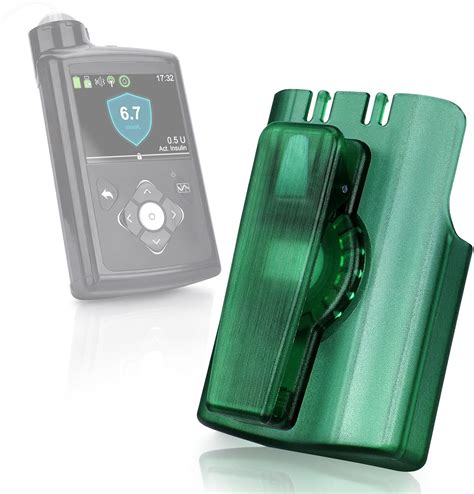 Funda para bomba de insulina con clip giratorio de 360° solo para bombas Medtronic MiniMed 630G ...
