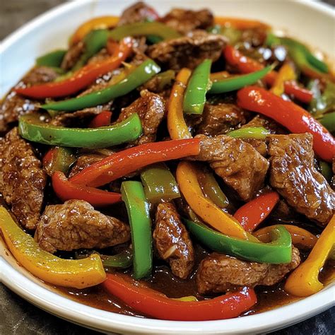 Pepper Steak with Bell Peppers and Onion – the chef choices