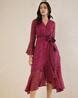 Buy Pink Dresses for Women by Femella Online | Ajio.com