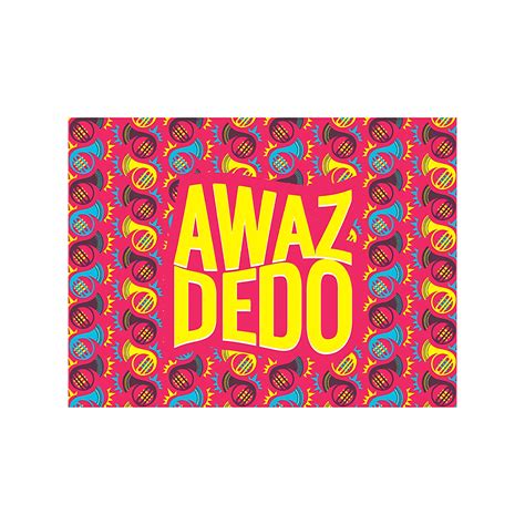 Awaz Dedo Sticker – sticckiz.com