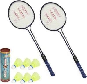 labh traders polo 1 pair badminton racket with 6shutlecoke Badminton ...