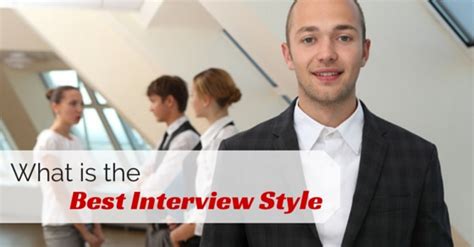 Interview Styles 的图像结果