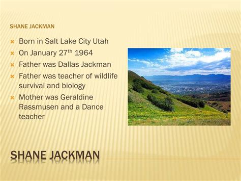 PPT - Shane jackman PowerPoint Presentation, free download - ID:2594130