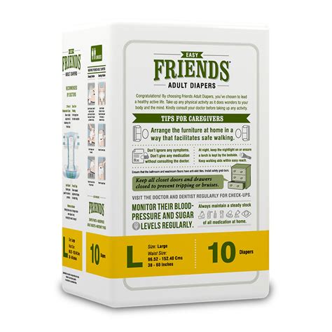 Friends Easy Adult Diapers - Tape Style | Friends Diaper