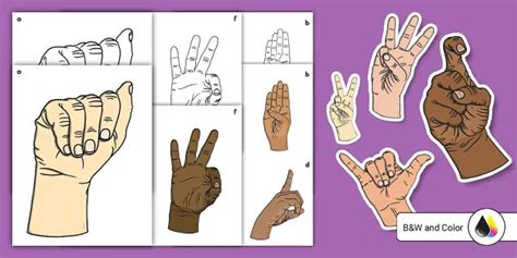 ASL Shape Signs 的图像结果