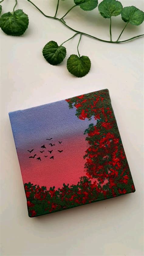 Mini Canvas Painting Ideas