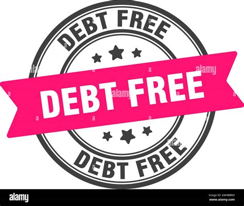 Debt Free Sign 的图像结果