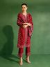 Tate Wool Wine Kurta Set