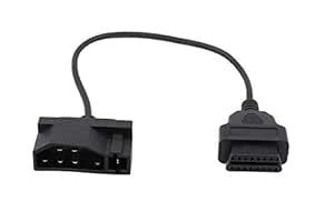 MOTOKU for Ford 7 pin OBD1 to OBD2 Adapter Code Reader Scanner Check ...