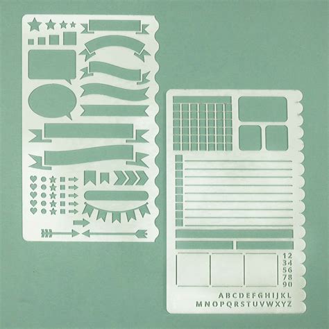 Letter Stencils For Bullet Journal at Hunter Wang blog