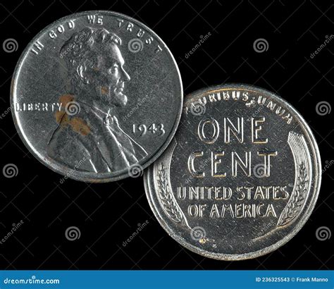 Rare 1943 Steel Penny - from the Philadelphia Mint - Made during World ...