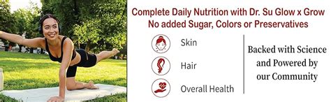 Buy Dr. Su Glow x Grow｜38 Global Ingredients｜For Skin, Hair and Overall ...