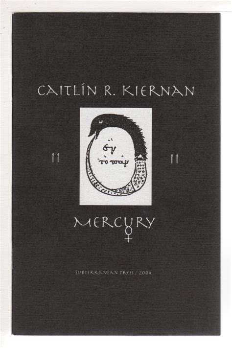 MERCURY (ATLANTA 1985) by Kiernan, Caitlin R. | bookfever.com