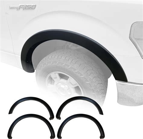 Amazon.com: Fender Flares Compatible with Ford F-150 09-14 (Pack of 4) Bolt On Pocket Style ...