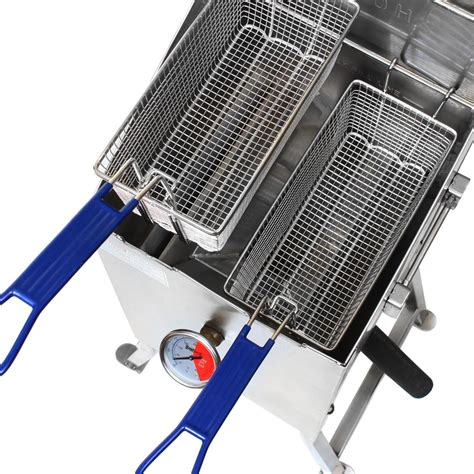 Bayou Classic Double Basket Fryer at Brian Bauer blog