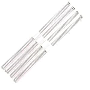 WAAOME Knitting Needle Pins Set - 4 Pairs No 9,10,11,12 Rounded Knob ...