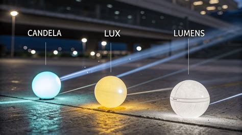 Candela vs. Lux vs. Lumens