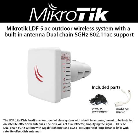 Mikrotik LDF 5 ac outdoor wireless system with a India | Ubuy