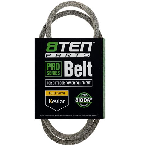 8TEN Belt with KEVLAR for Cub Cadet 00023887 John Deere M44483 Toro 7 ...