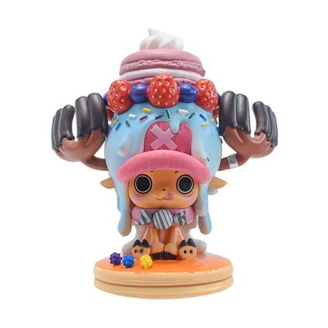 Buy One Piece Anime Action Figure Chopper Figure Dessert Statue Doll ...