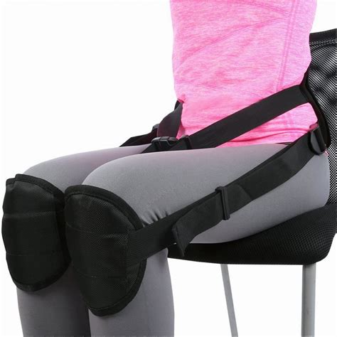 Adjustable Knee and Sitting Back Support Lumbar Lower Belt C Waist ...