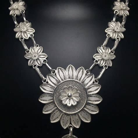 Odissi dance costume online | Silverlinings | Handmade filigree