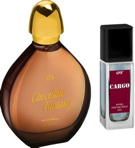 Buy CFS Chocolate Fantasy 100ml Eau De Parfum & Cargo Blue 25ml Long ...
