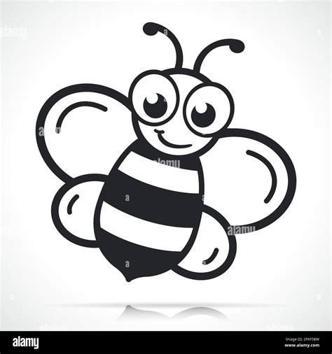 Honey Bee Clip Art Black And White