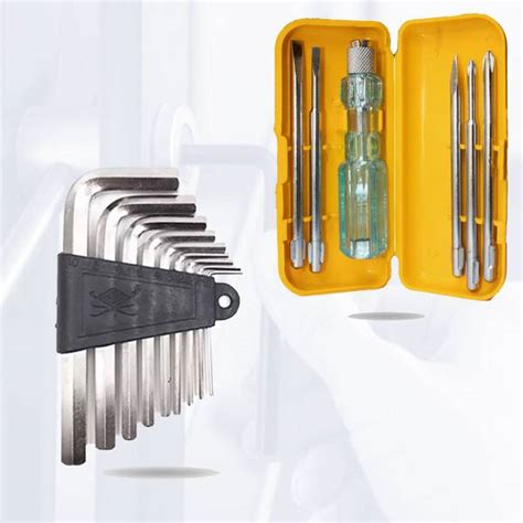 Hillgrove HGCM483M1 Hex Allen Key with 5in1 Screwdriver Bolt Spanner ...