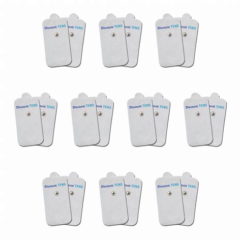 Buy TENS Electrodes - XL 2 x 4 - Replacement Pads for TENS Units - 10 ...
