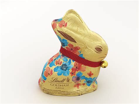 Lindt Chocolate Bunny 001 3D model | CGTrader
