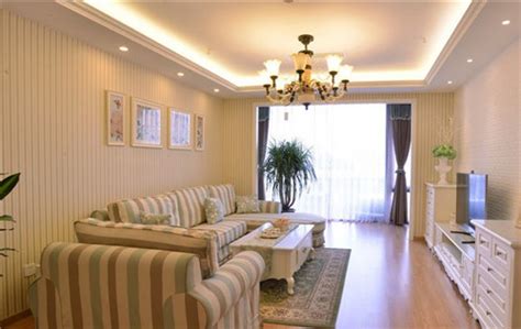 美式二居室90平米27万-住宅社区装修案例-北京房天下家居装修网