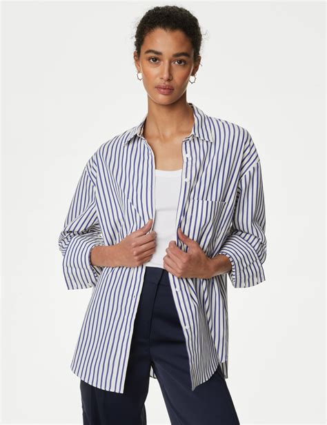 Women’s Striped Shirts & Blouses at M&S