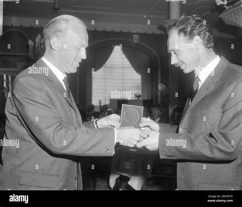 Awards ceremony ANWB-awards in The Hague, Dolf Toussaint (right) Date ...